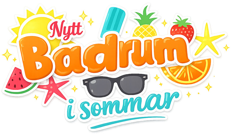 Badrum i sommar